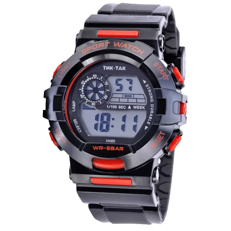 Тик-Так Н480 - черно-красные 