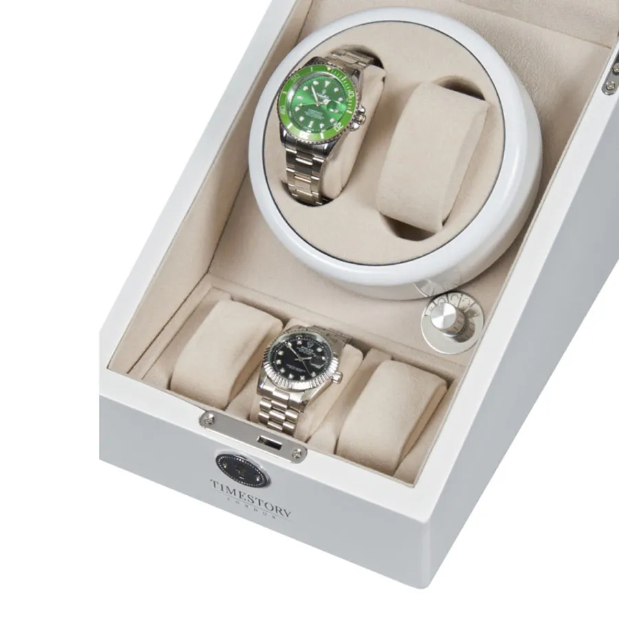 TIMESTORY Шкатулка для 2 часов с автоподзаводом TIMESTORY TSAT02WV  Фото 2