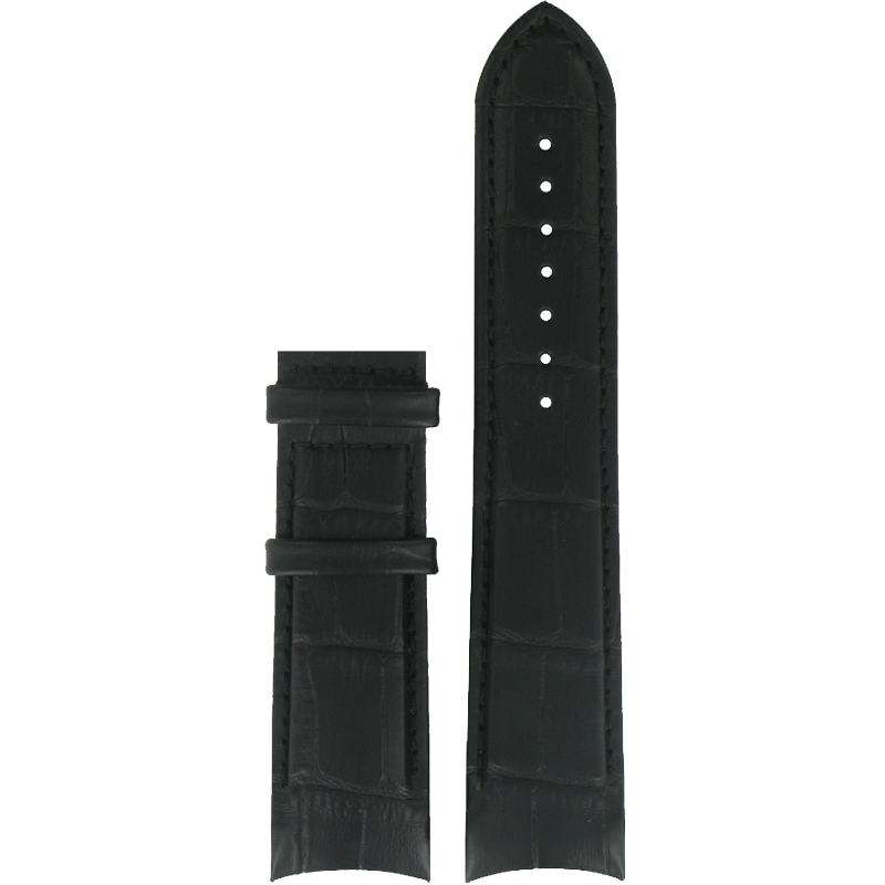 Tissot T610028591 ремешок черный, без застежки 