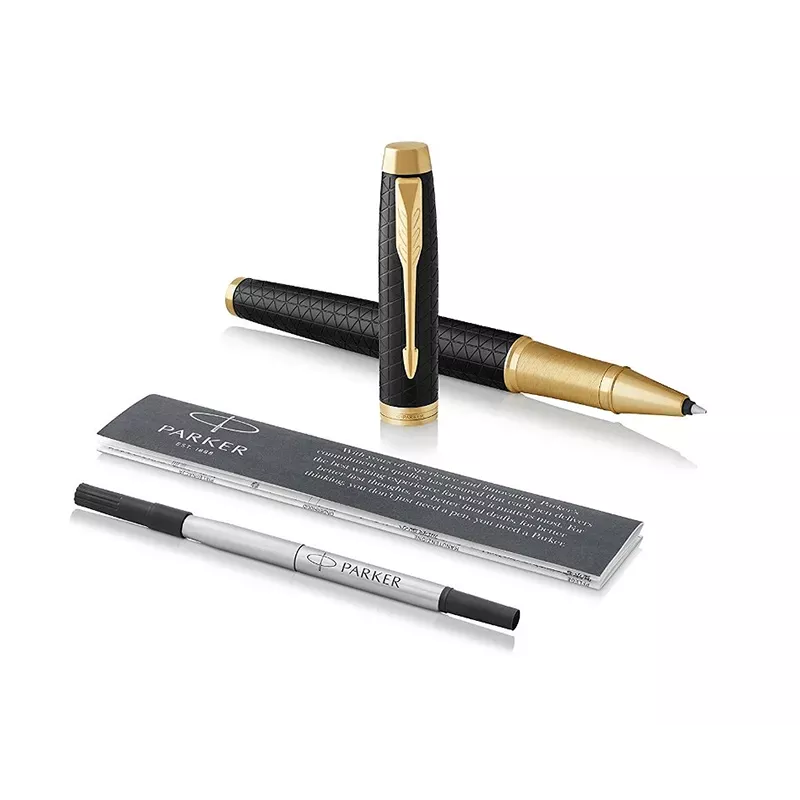 Parker Набор: Роллер IM Premium Core Black GT RB (1931660) + Ежедн. черн. рифл.+ пакет (1931660MAL)  Фото 5