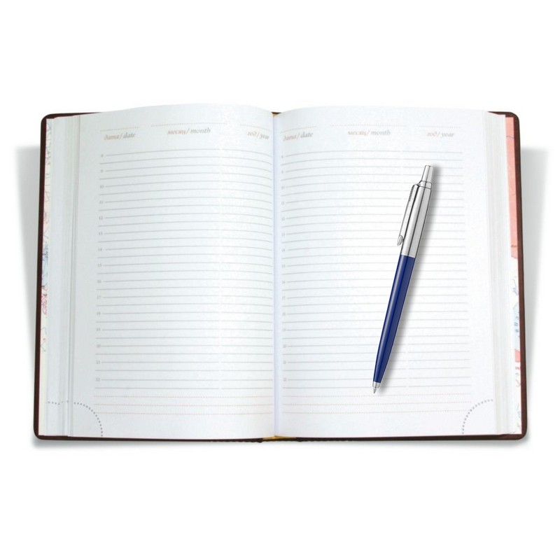 Parker Набор:Шар.ручка K60 Jotter Special Blue CT BP (R0033170)(S0705610) + Ежедн син. недат. (S0705610MAL)  Фото 7