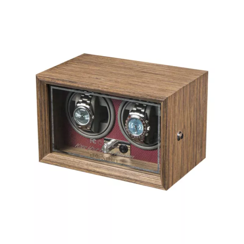 Luxewood Шкатулка для 2 часов с автоподзаводом TIMESTORY TSECW02R  Фото 1