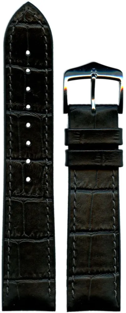 HIRSCH Ремешок 092502 80 50 21 Silver Sette Paul  Фото 2