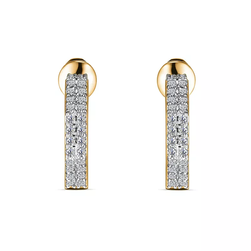 ALROSA Diamonds 9P157H25S Пуссеты  Фото 2