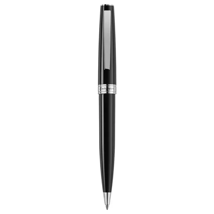 MONTEGRAPPA ISA1RBAC Шариковая ручка Montegrappa ARMONIA BLACK STEEL  Фото 2