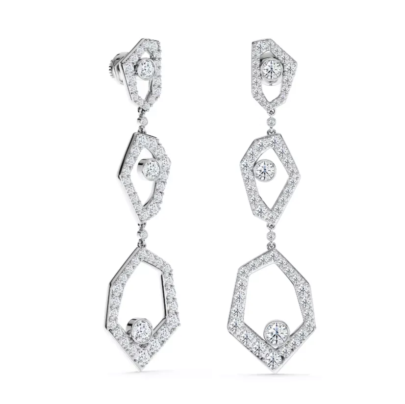 ALROSA Diamonds 1L226211S Серьги  Фото 1