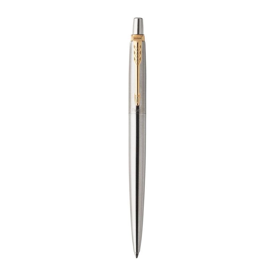 Parker Набор:Шар.ручка Jotter St. Steel GT BP (1953182) + Ежедневник коричн. недат. (1951110_5593182)  Фото 6