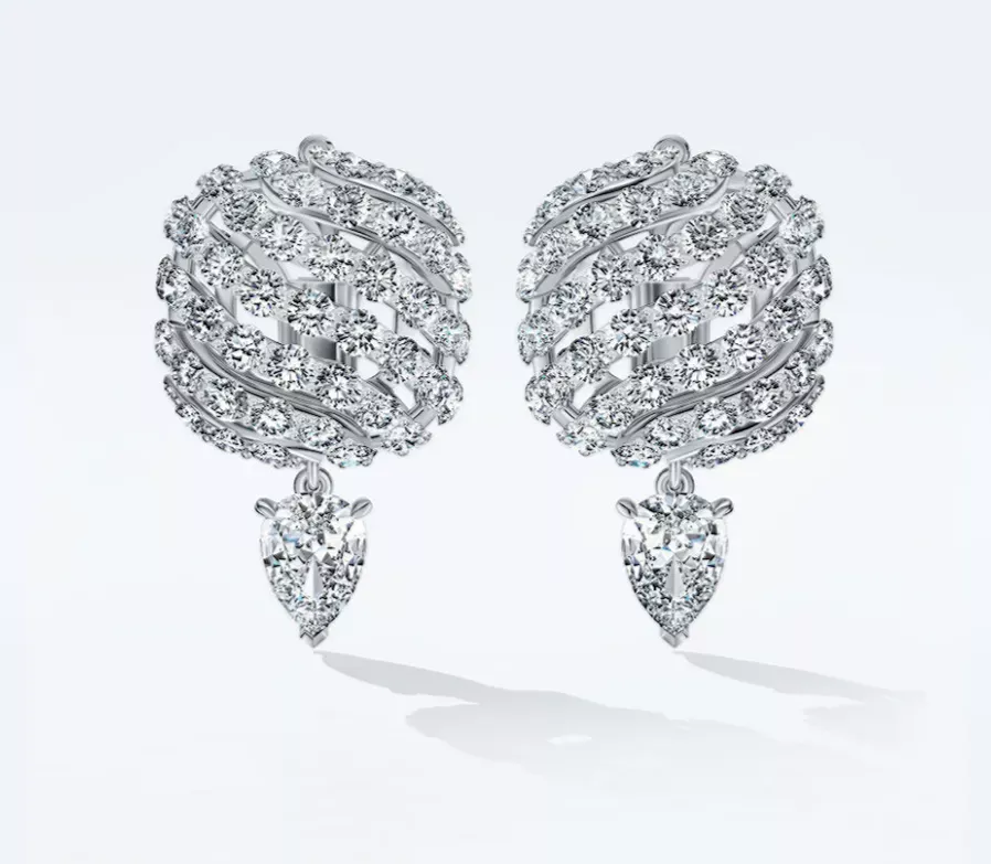 ALROSA Diamonds 1WA36311S Серьги  Фото 1