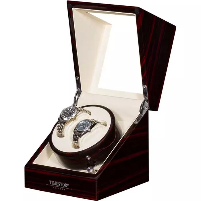 TIMESTORY Шкатулка для 2 часов с автоподзаводом TIMESTORY TSMW02MW  Фото 1
