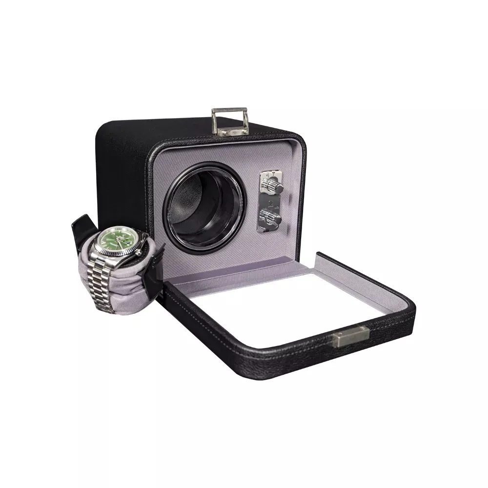 TIMESTORY Шкатулка для 1 часов с автоподзаводом TIMESTORY Badge 01BP  Фото 6