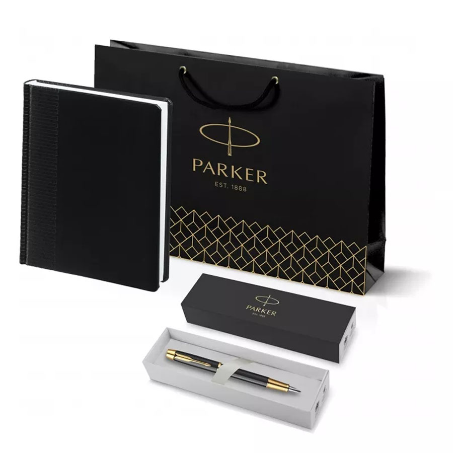 Parker Набор: Роллер IM Core Black CT RB (1931658) + Ежедн.чер. недат. (193_2645.301658) 