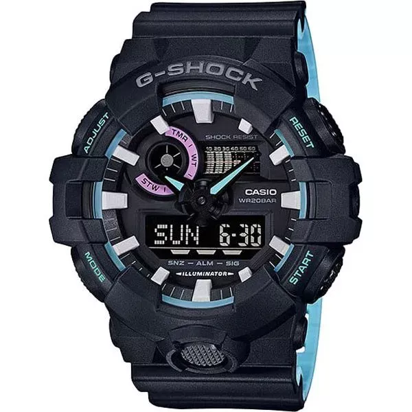 Casio G-Shock GA-700PC-1A  Фото 1