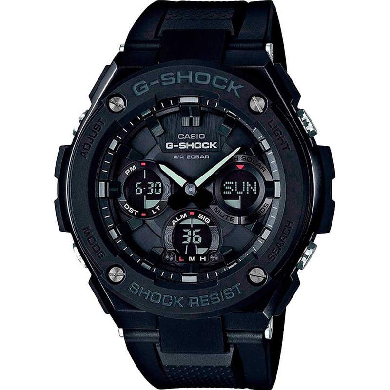 Casio G-Shock GST-S100G-1B + браслет  Фото 1