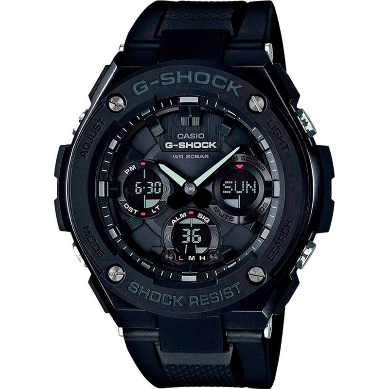 Casio G-Shock GST-S100G-1B + браслет  Фото 1