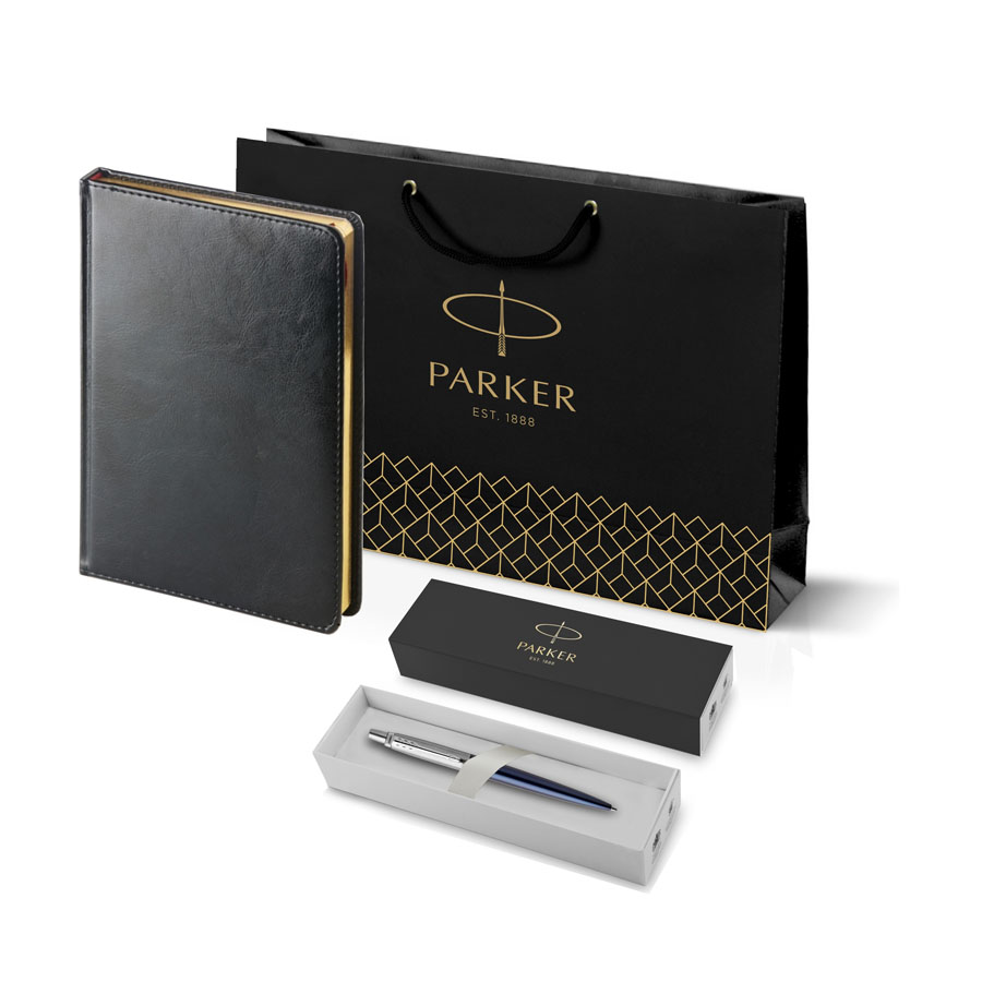 Parker Набор:Шар. Jotter Royal Blue CT BP (1953186)(1953347) и Ежедн. недат. черн. (195_3_128023186)  Фото 1