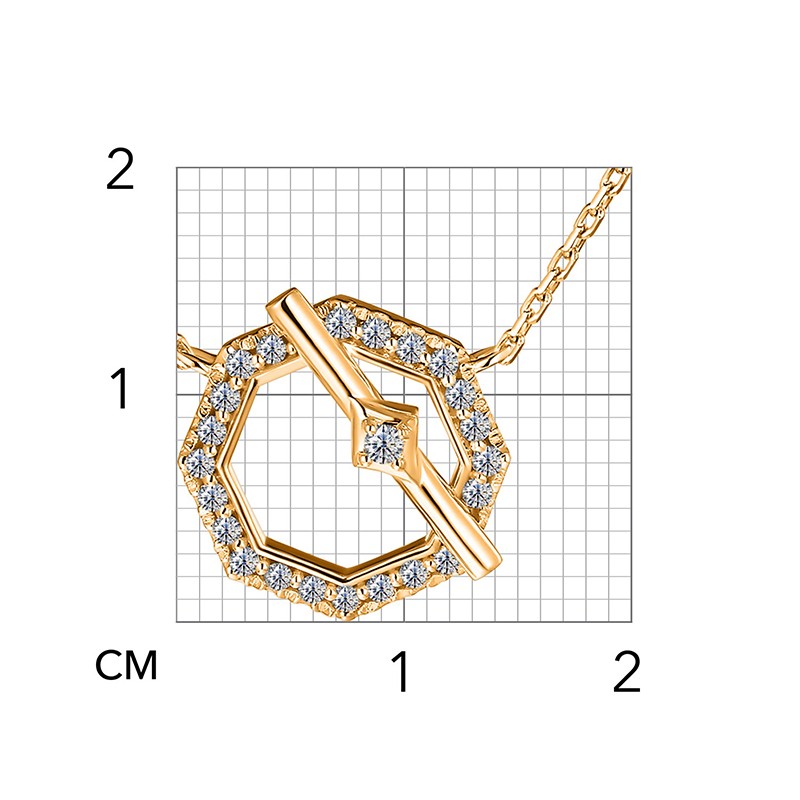 ALROSA Diamonds 5P166H23S Колье  Фото 5