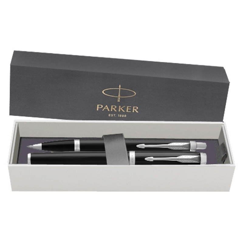 Parker Набор: Роллер IM Core Black CT RB (1931658) + Ежедн.чер. недат. (193_2645.301658)  Фото 2