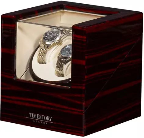 TIMESTORY Шкатулка для 2 часов с автоподзаводом TIMESTORY TSMW02MW  Фото 2
