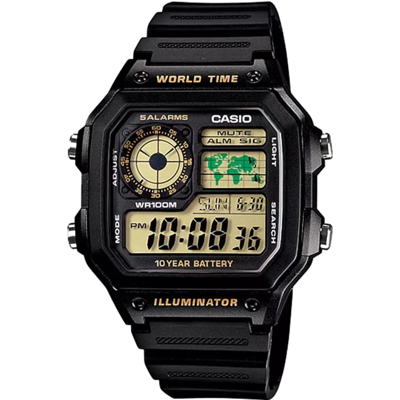 Casio Collection AE-1200WH-1B 