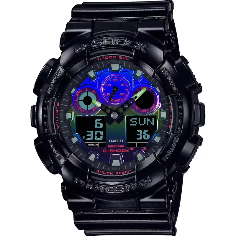 Casio G-Shock GA-100RGB-1A 