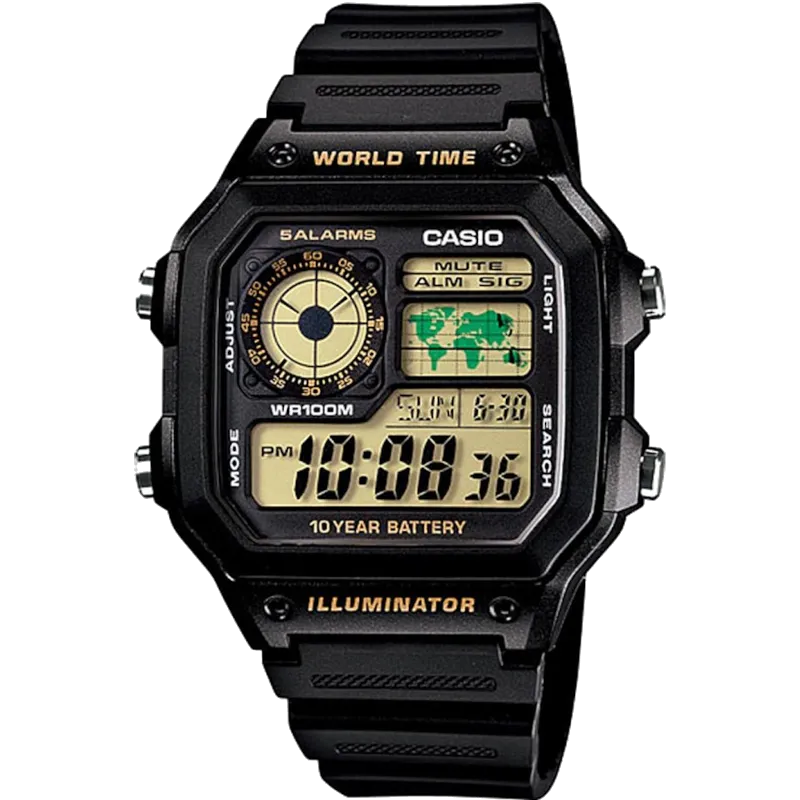 Casio Collection AE-1200WH-1B 