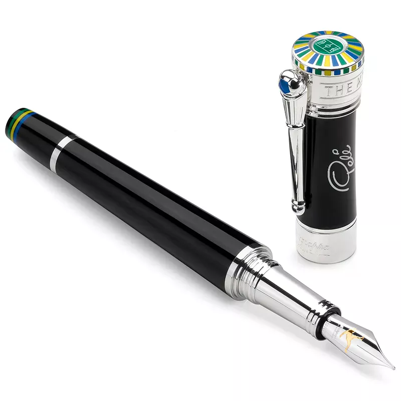 Купить Montegrappa PELE/BK-BP Шариковая ручка Montegrappa Pele P-10 Sterling Silver в Sibtime Фото 3 Montegrappa PELE/BK-BP Шариковая ручка Montegrappa Pele P-10 Sterling Silver Фото 3