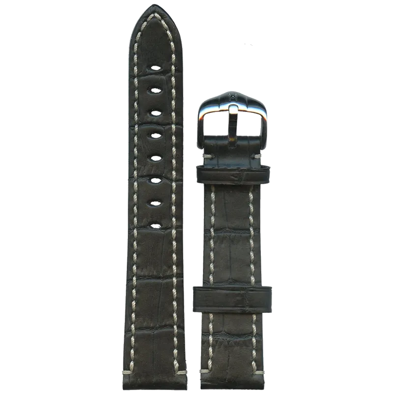 HIRSCH Ремешок 1090 28 50 20 Silver  Sette Knight 