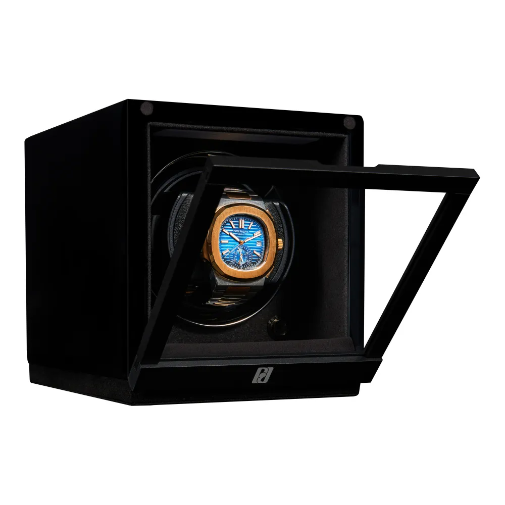 PAUL DESIGN Шкатулка для 1 часов  с автоподзаводом PAUL DESIGN PETIT 1D-BL  Фото 2
