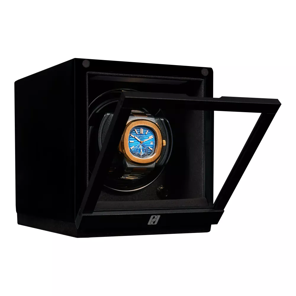 PAUL DESIGN Шкатулка для 1 часов  с автоподзаводом PAUL DESIGN PETIT 1D-BL  Фото 2