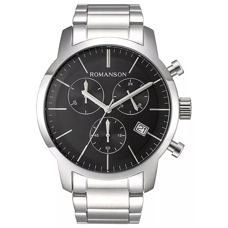 Купить Наручные часы Romanson TM8A19 HMW(BK) в Sibtime Наручные часы Romanson TM8A19 HMW(BK)