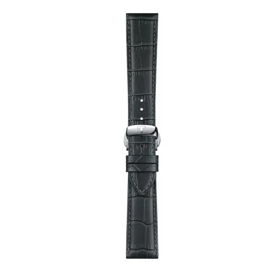 Tissot T852045750 Ремень серый п/аллиг. с клипсой 21х18 (T610045751) 