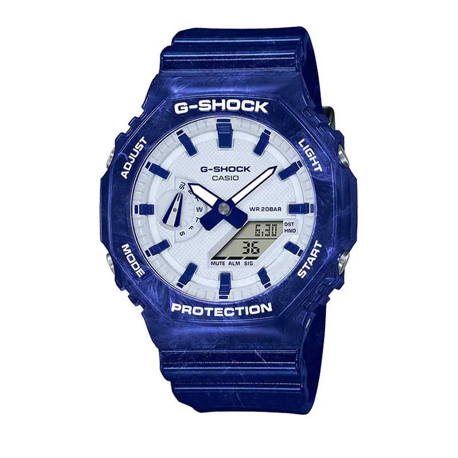 Casio G-Shock GA-2100BWP-2A  Фото 1