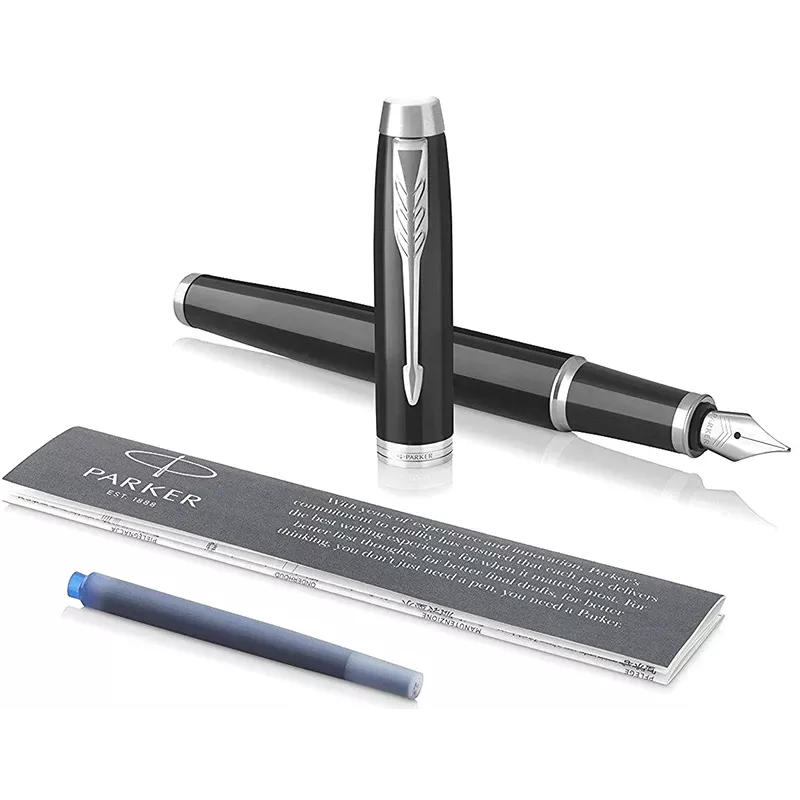 Parker F321 IM Core Lacgue Black CT FP(1931644)  Фото 3