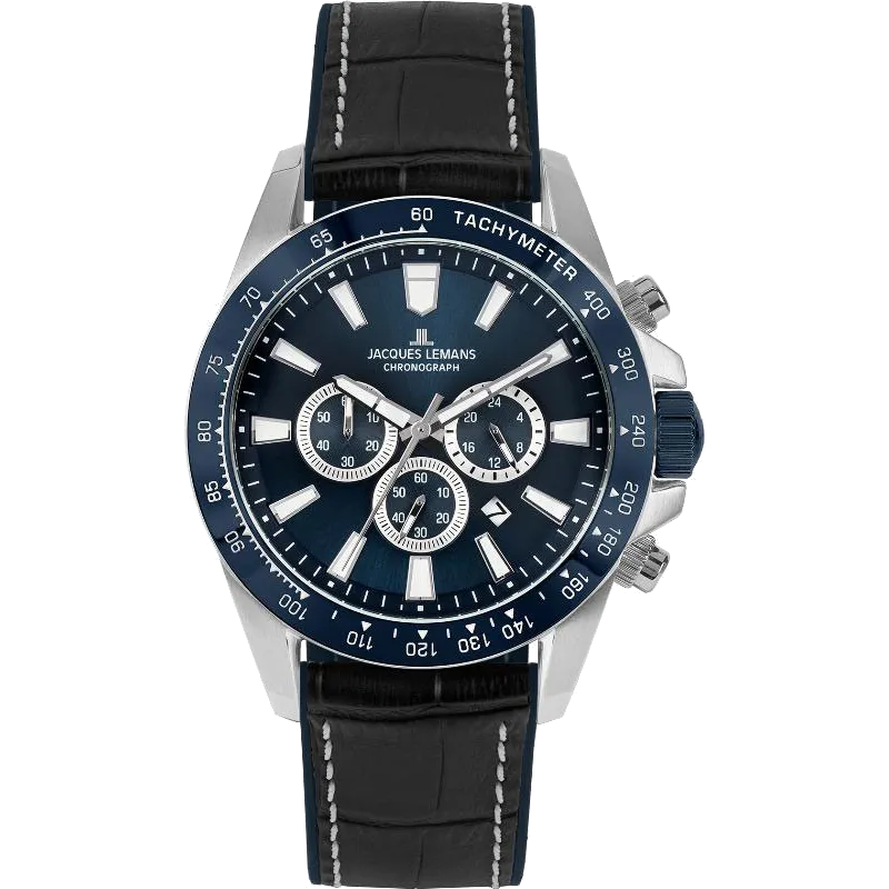 Наручные часы Jacques Lemans 1-2140B (Австрия) купить за 30 860 ₽ в Сибтайм