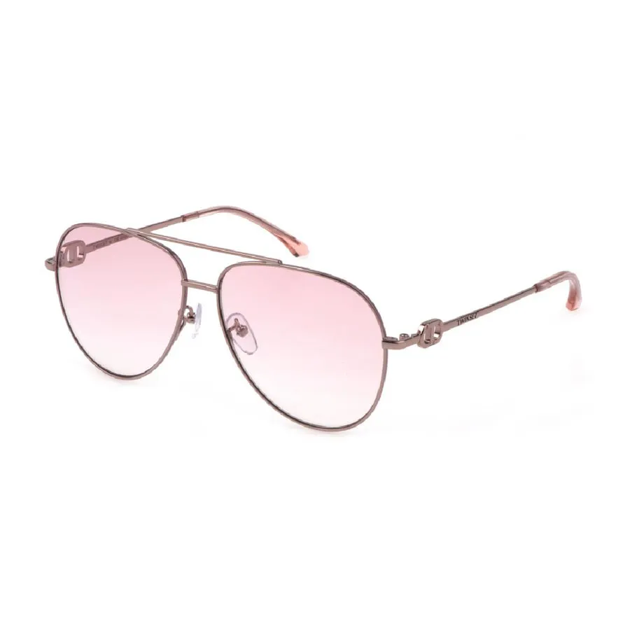 TWINSET STW005, SHINY ESCADA PINK W/COLOURED P, PINK GRADIENT 