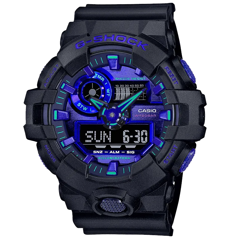 Casio G-Shock GA-700VB-1A  Фото 1