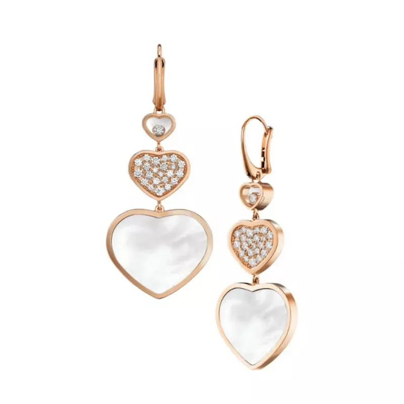  Chopard 837482-5316 Серьги Happy Hearts Фото 6