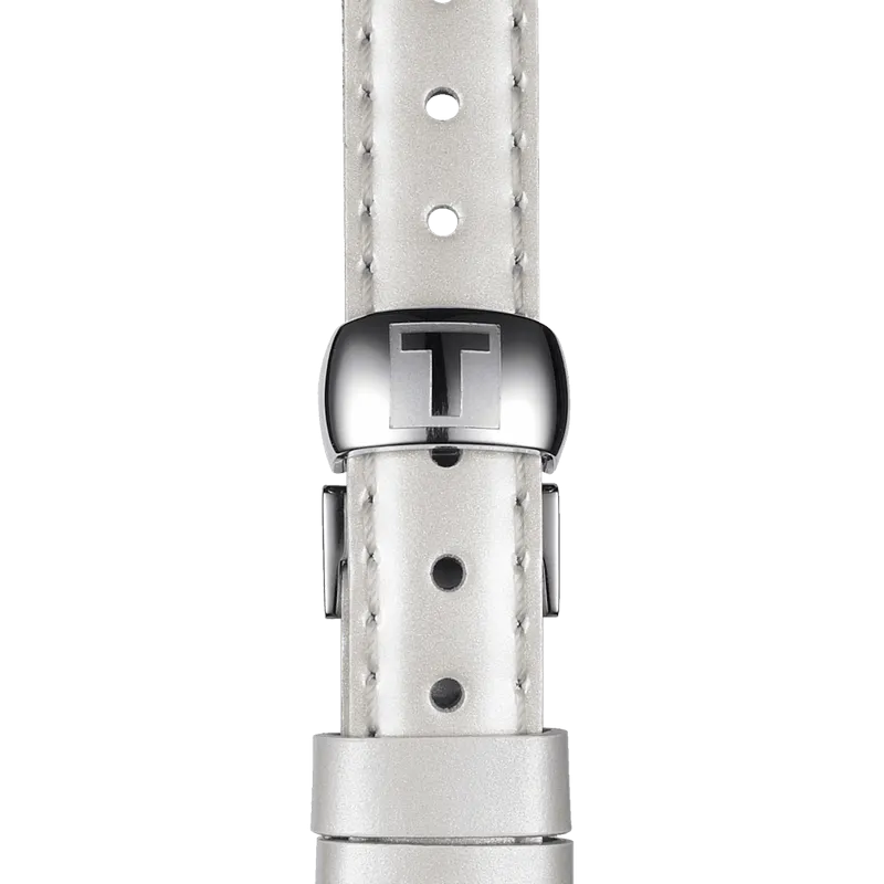 Tissot T852036540 Ремень белый с клипсой 12х10мм (T610036541)  Фото 2