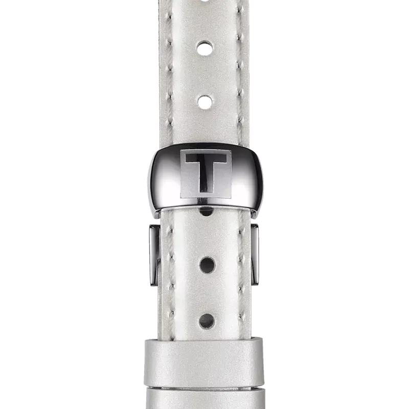 Tissot T852036540 Ремень белый с клипсой 12х10мм (T610036541)  Фото 2