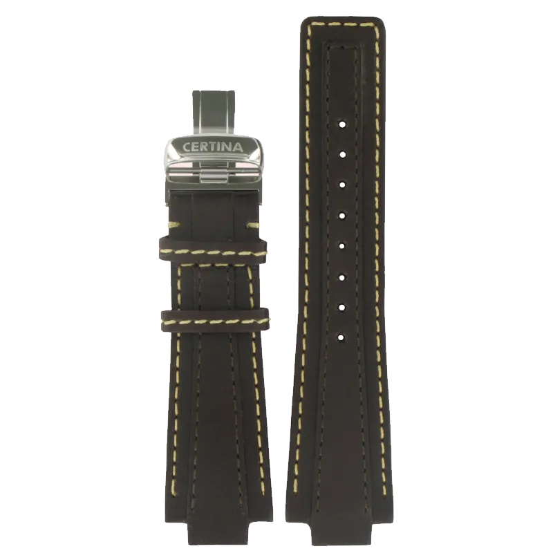 Certina C600010748 Ремешок коричневый 