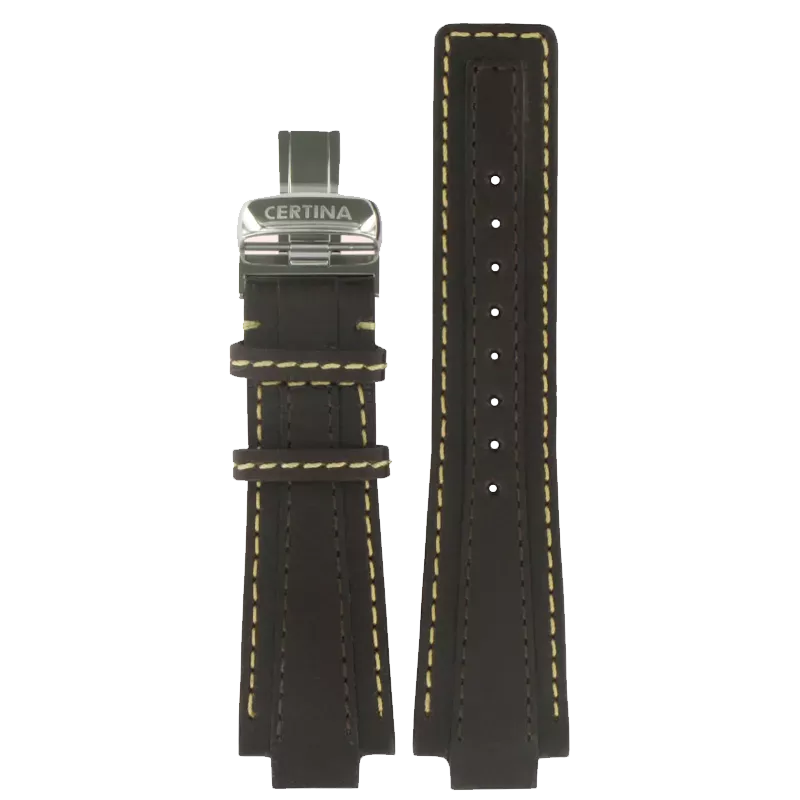 Certina C600010748 Ремешок коричневый 