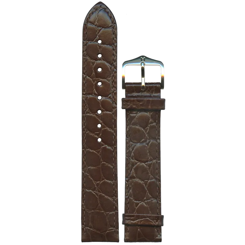 HIRSCH Ремешок 1232 28 10 17 Gold Sette Crocograin 
