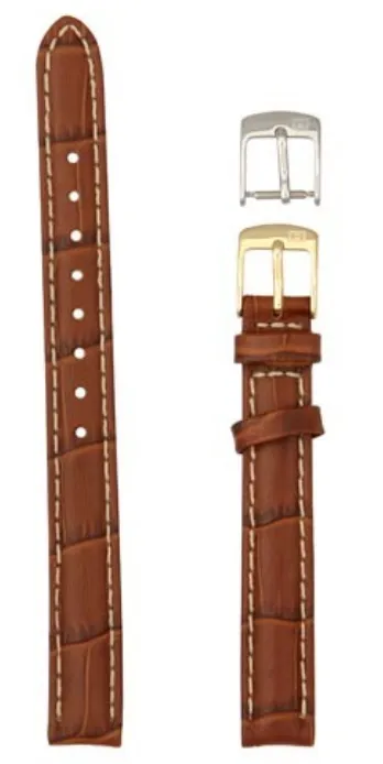 Hamilton H600.100.207 Ремень темно коричневый 13/12 