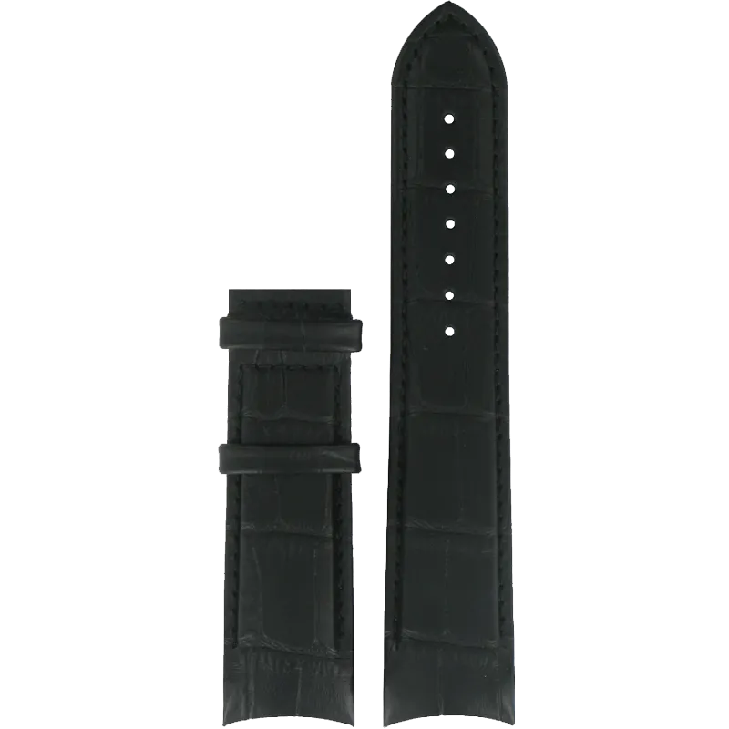 Tissot T610028591 ремешок черный, без застежки 