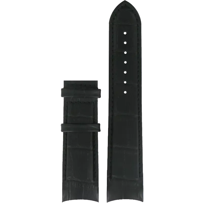 Tissot T610028591 ремешок черный, без застежки 