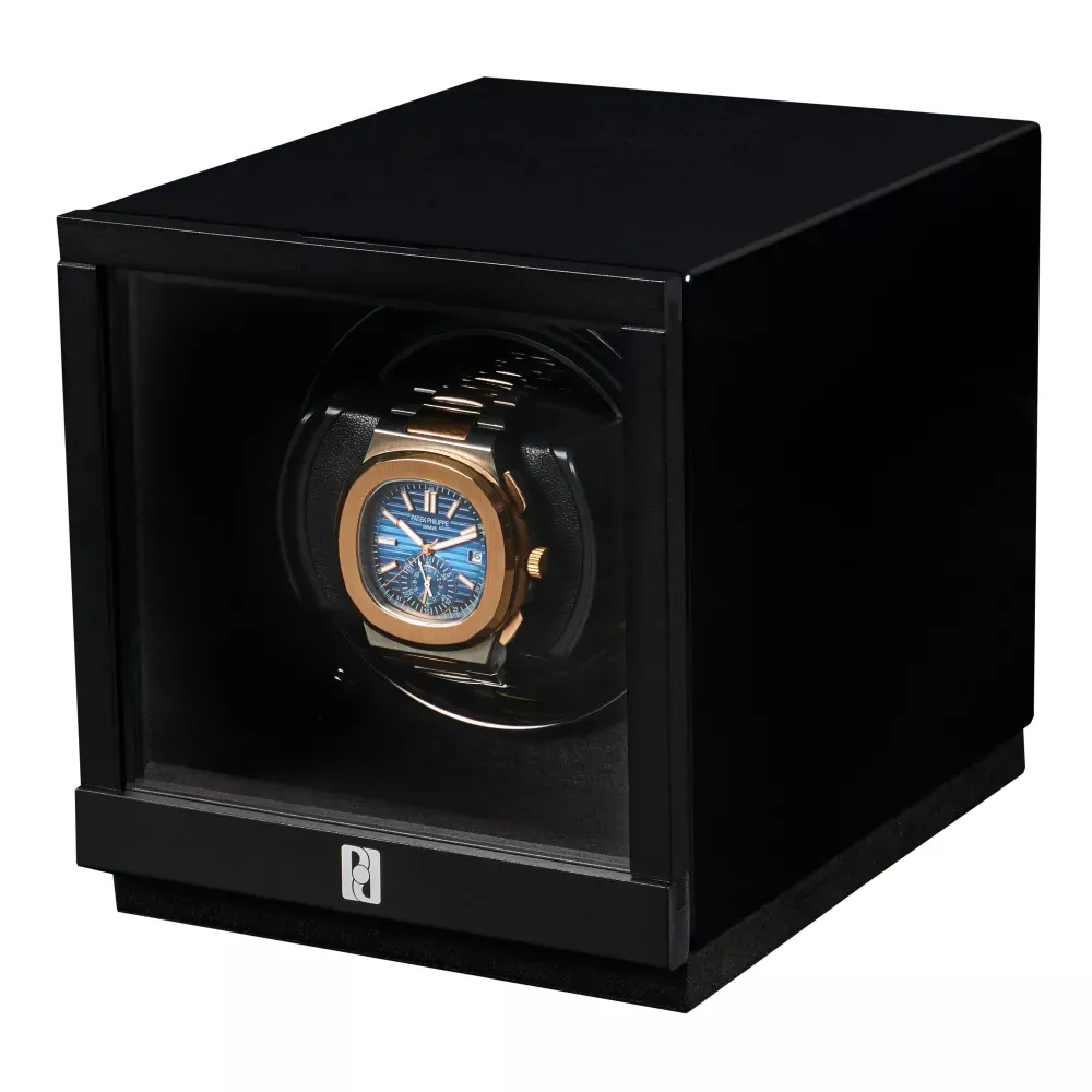 PAUL DESIGN Шкатулка для 1 часов  с автоподзаводом PAUL DESIGN PETIT 1D-BL  Фото 1