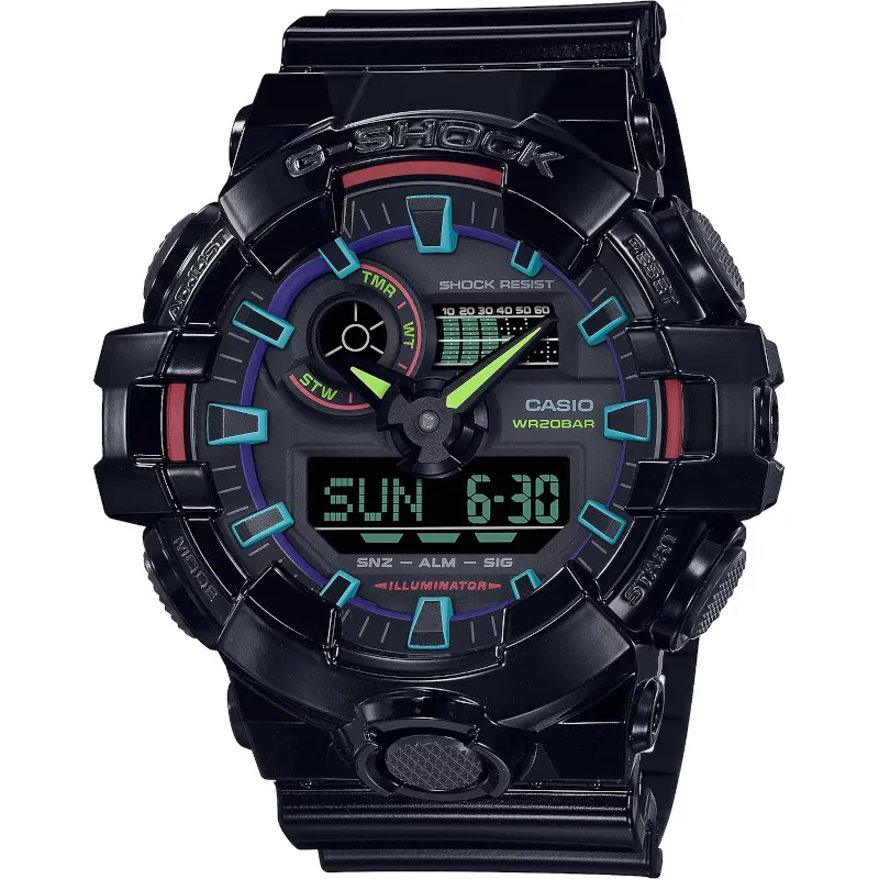 Casio G-Shock GA-700RGB-1A 