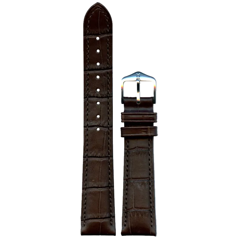 HIRSCH Ремешок 0102 90 10 19 Silver Sette Duke 