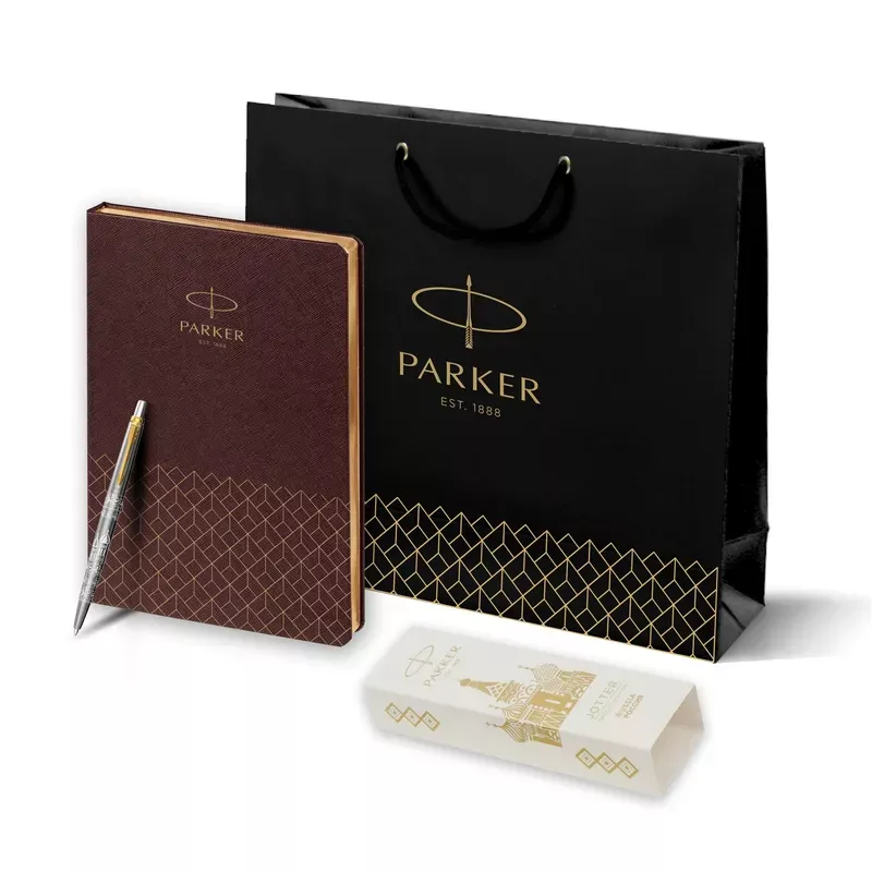 Parker Набор:Шар.ручка Jotter Russia SE GT BP (2126175) + Ежедневник коричн. недат. (2121110_5596175)  Фото 10