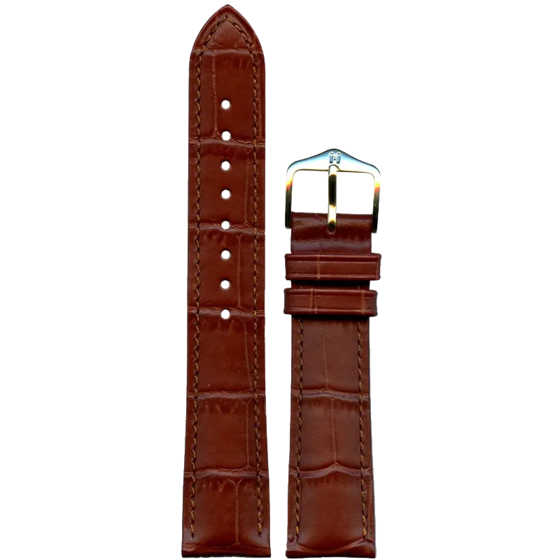 HIRSCH Ремешок 0102 81 70 18 Gold Sette Duke 